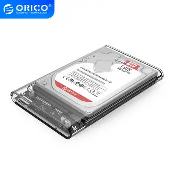 

ORICO 2139U3 2.5 inch Transparent USB3.0 Hard Drive Enclosure Support UASP protocol Hard Drive Enclosure