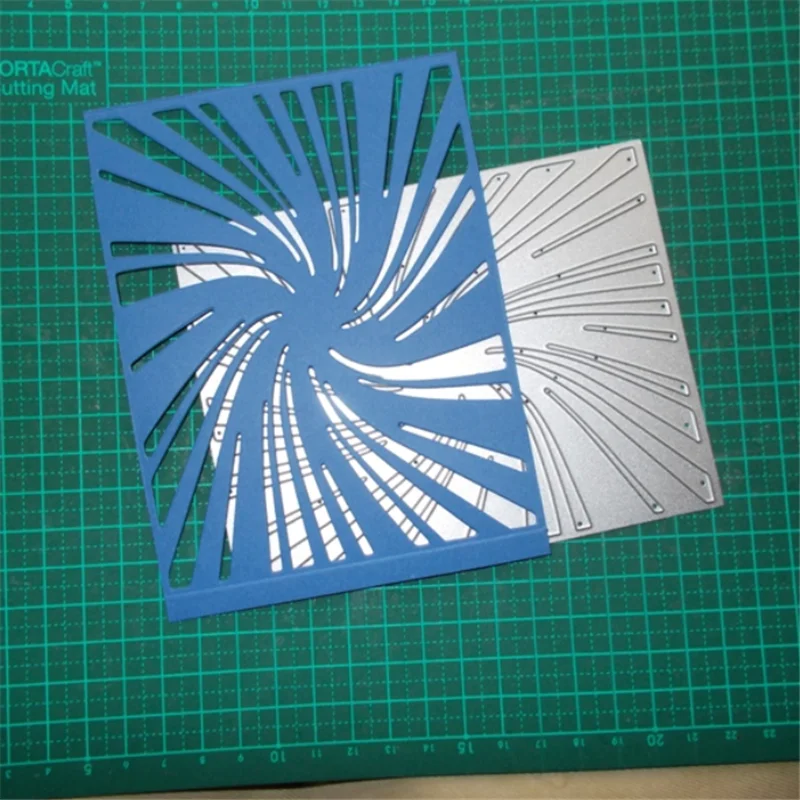 

Kokorosa Whirl Background Metal Cutting Dies Scrapbooking Craft Dies Album Embossing Stencil Die Cut New Dies for 2019 Decor
