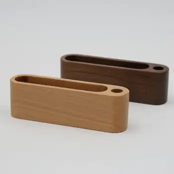 

1pcs Wooden Business Card Holders Note Holder Display Accessories Device Office Desk Card Organizer Stand Holder U2A5