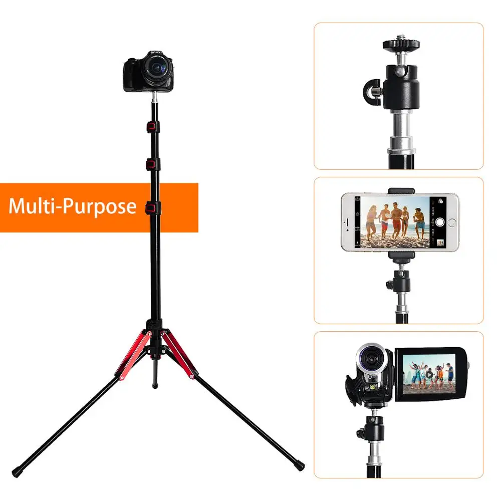Bolsa para Estúdio Suporte com 1 Fosoto Tripé - 4 Parafuso Levar Fotográfico Iluminação Flash Guarda-chuvas Refletor Ft-195 Led Luz - Image 4
