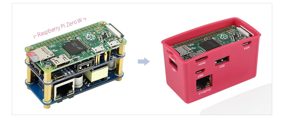 HUB CAIXA de CHAPÉU 3x USB 2.0, 802.3af-Compliant
