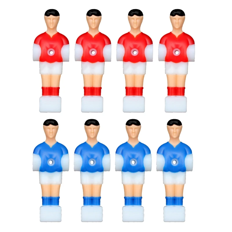 8Pcs Rod Foosball Soccer Table Football Men Player Replacement Parts