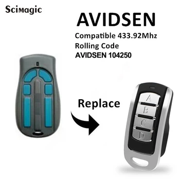 

4-channel wireless remote control replicator RF copy 433.92mhz rolling code AVIDSEN104250 remote control key electric door