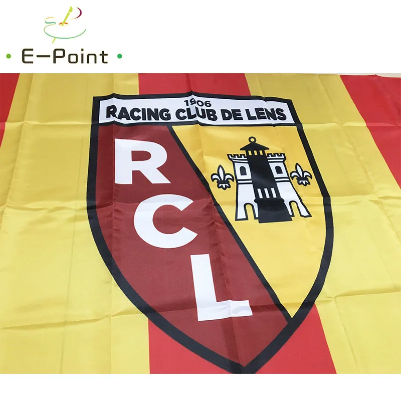 Франция Racing Club de Lens(RC Lens) 3 фута* 5 футов(90*150 см) размер рождественские украшения для домашнего флага баннер подарки