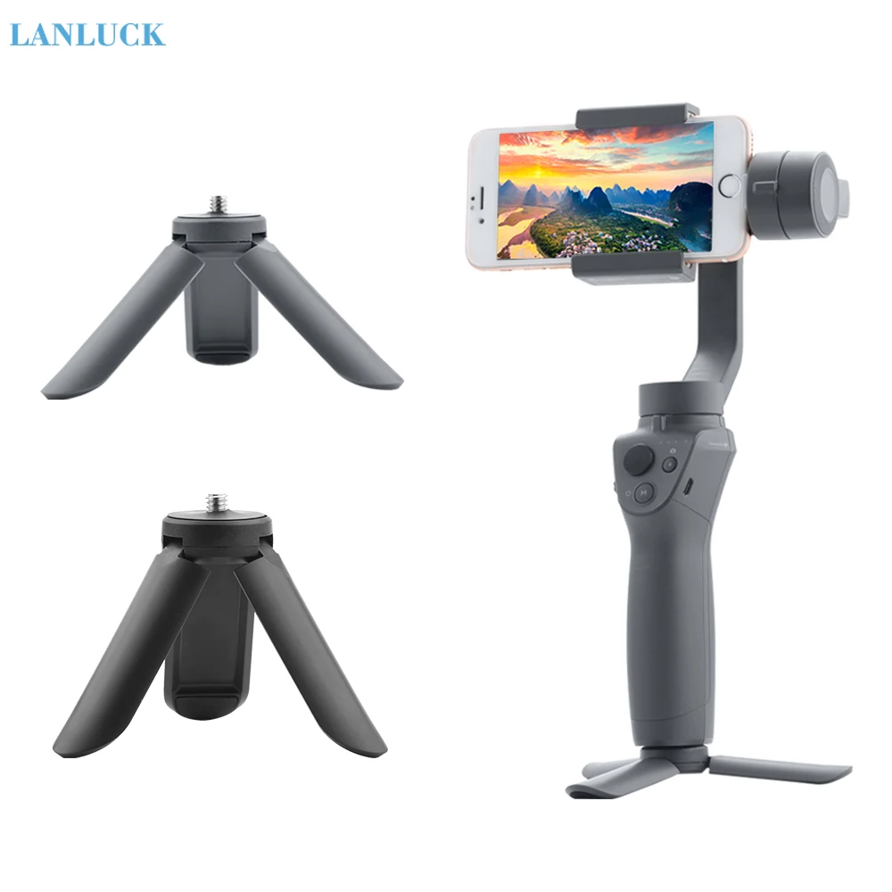 

Desktop mini Tripod for DJI OSMO Mobile Handheld Gimbal Phone Stabilizer Holder Stand Base for FeiYu Vemble Zhiyun Support