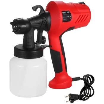 

400W, Sprayer, Electric Paint Spray, 800Ml, with Detachable Airbrush, EU Plug Speed ​​Regulation