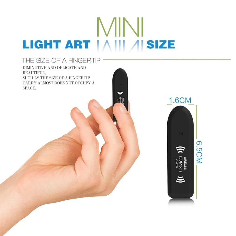 USB WiFi беспроводная сетевая карта RT3070 150 Мбит/с 802.11N ключ WLAN адаптер для ПК Mac