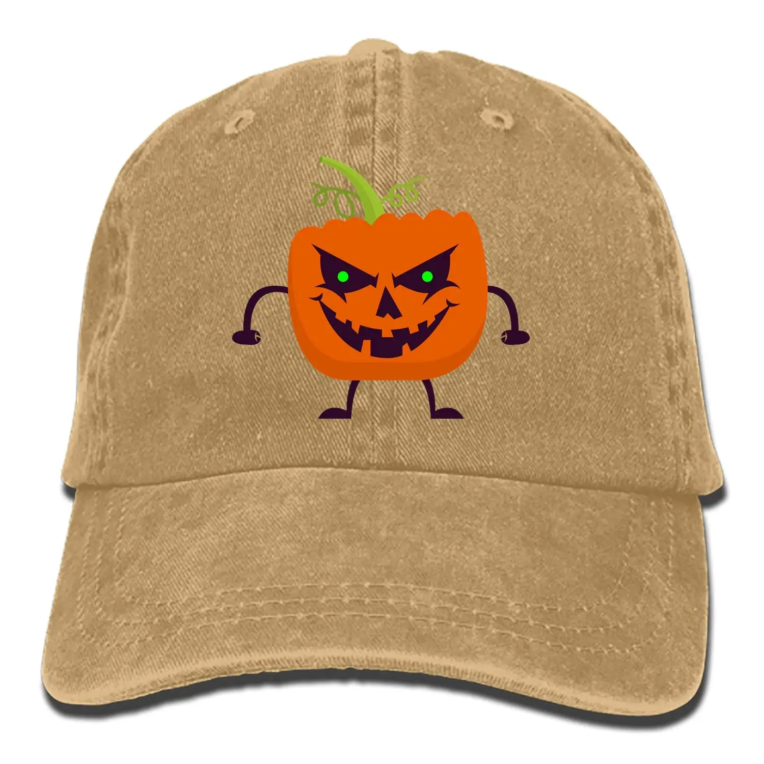 Мужская и женская хлопковая Регулируемая ковбойская шляпа-жуткая Летучая мышь с привидениями