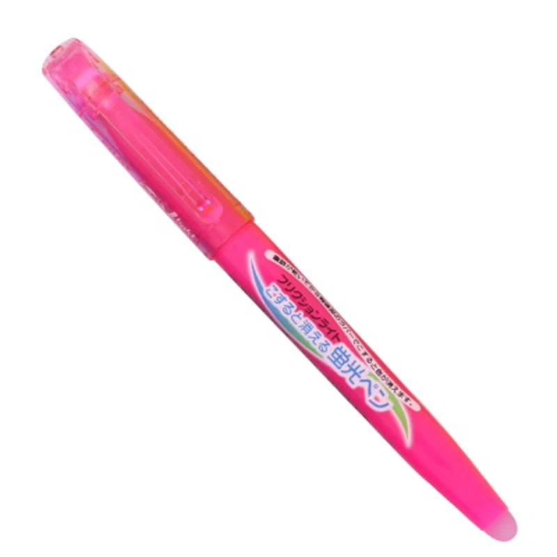 Pink 6PCS 6 шт./лот пилот SFL-10SL стираемый маркер флуоресцентная ручка 6 мягких цветных чернил, письменные принадлежности Офисная и школьная принадлежности - Цвет: Pink 6PCS