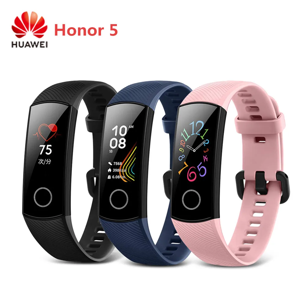 Смарт-часы HUAWEI Honor 5 0 95 дюймов монитор сердечного ритма оксиметр волшебный