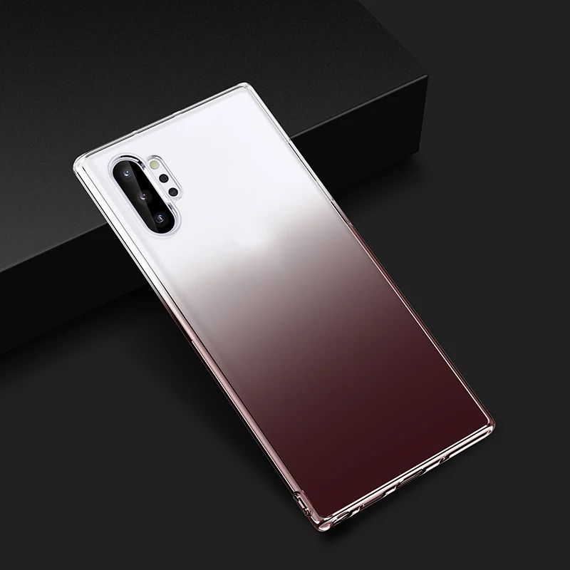 500 шт градиентный Мягкий ТПУ чехол для huawei P30 P20 Pro Lite mate 20 X Nova Y9 Honor 20i 8S 8X 8C ультра тонкий ударопрочный чехол