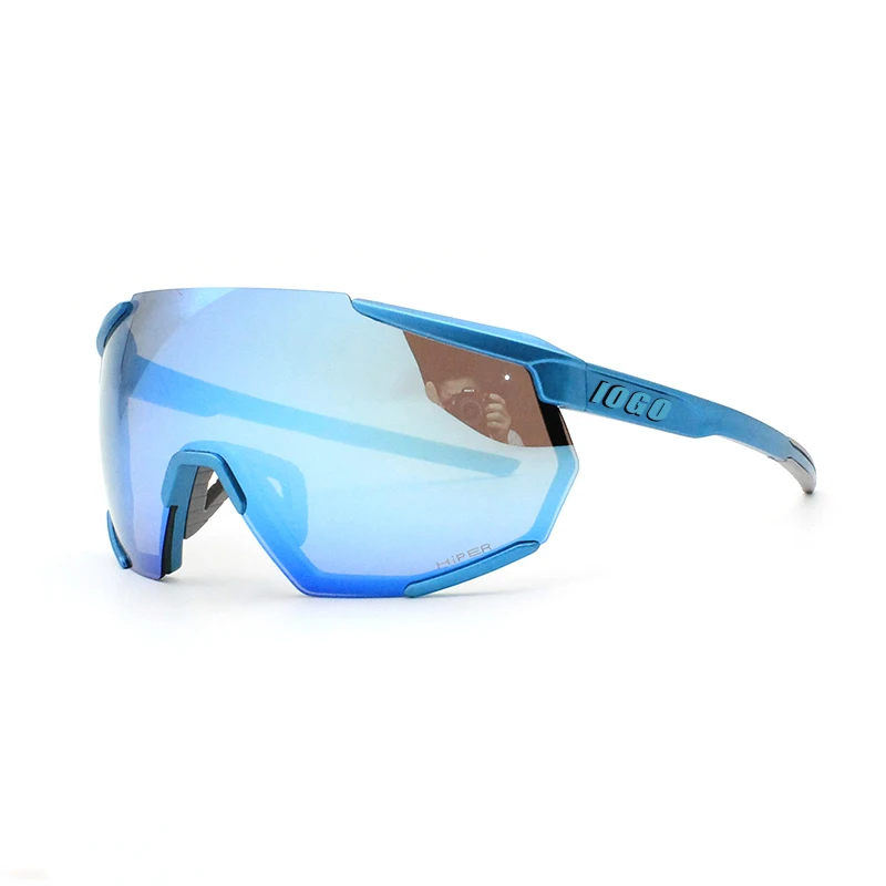 cycling sunglasses sports sunglasses outdoor hiking running goggles - Цвет: iceBlue