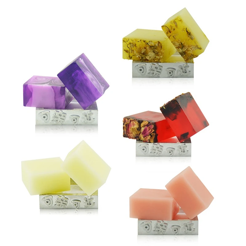 New 100g Pure Natural Essential Oil Jasmine Petals Handmade Soap Whitening Skin Moisturizing Reduce Melanin Cleansing Bath Soap