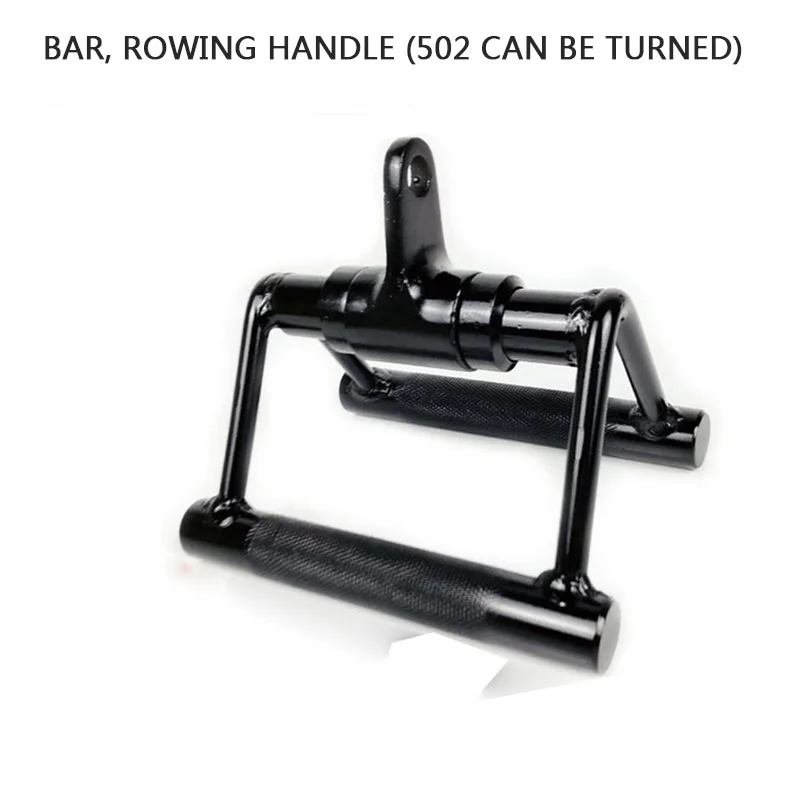 Tirante A Remi A Forma Di V/Barra A T Posizione Seduta Impugnatura A Remi Palestra Girevole A 360 ° Maniglia Alta A Discesa Attrezzatura Sportiva