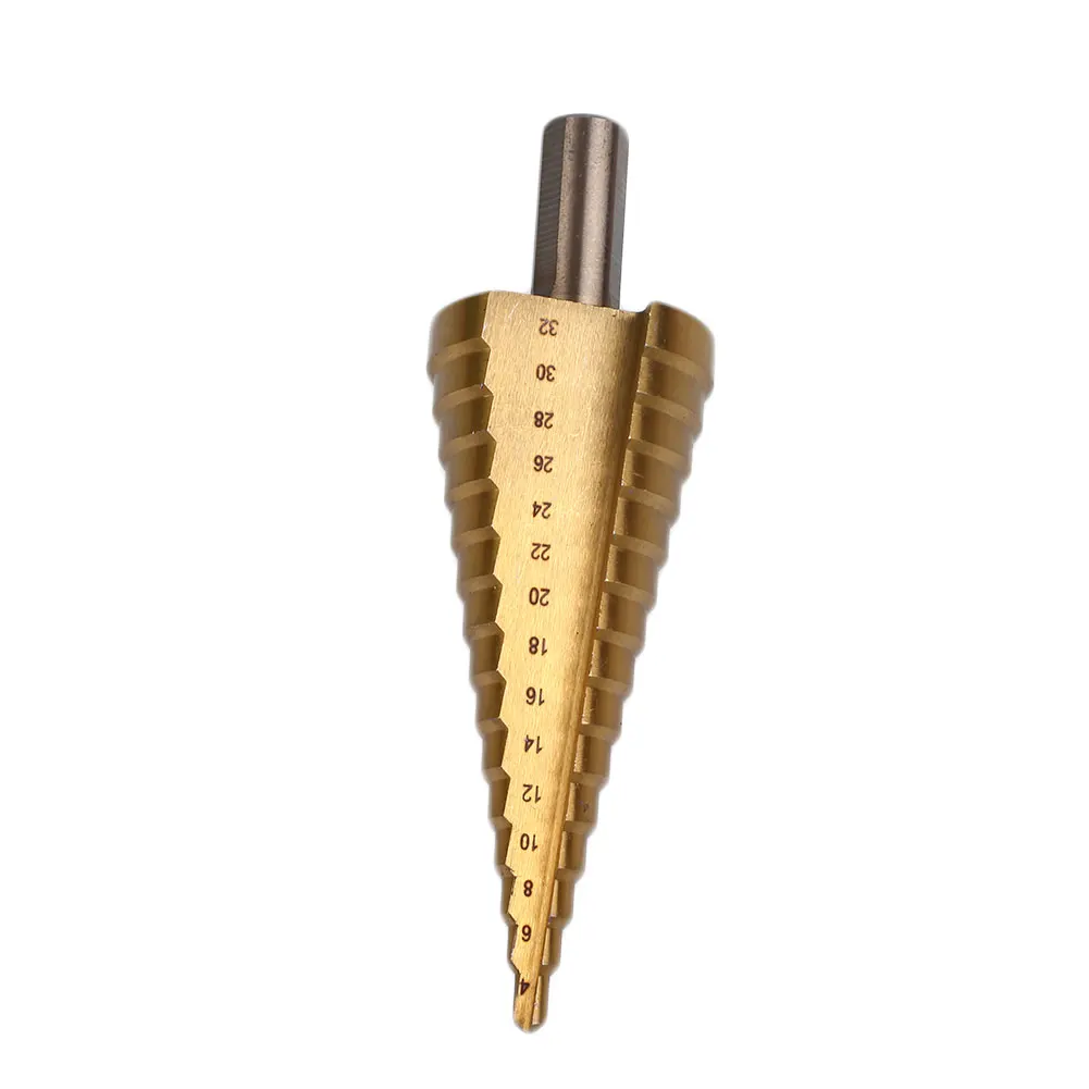 

32mm Large HSS Driller Cone Titanium Cut Hole Cutter Drilling Drill Bit Tool