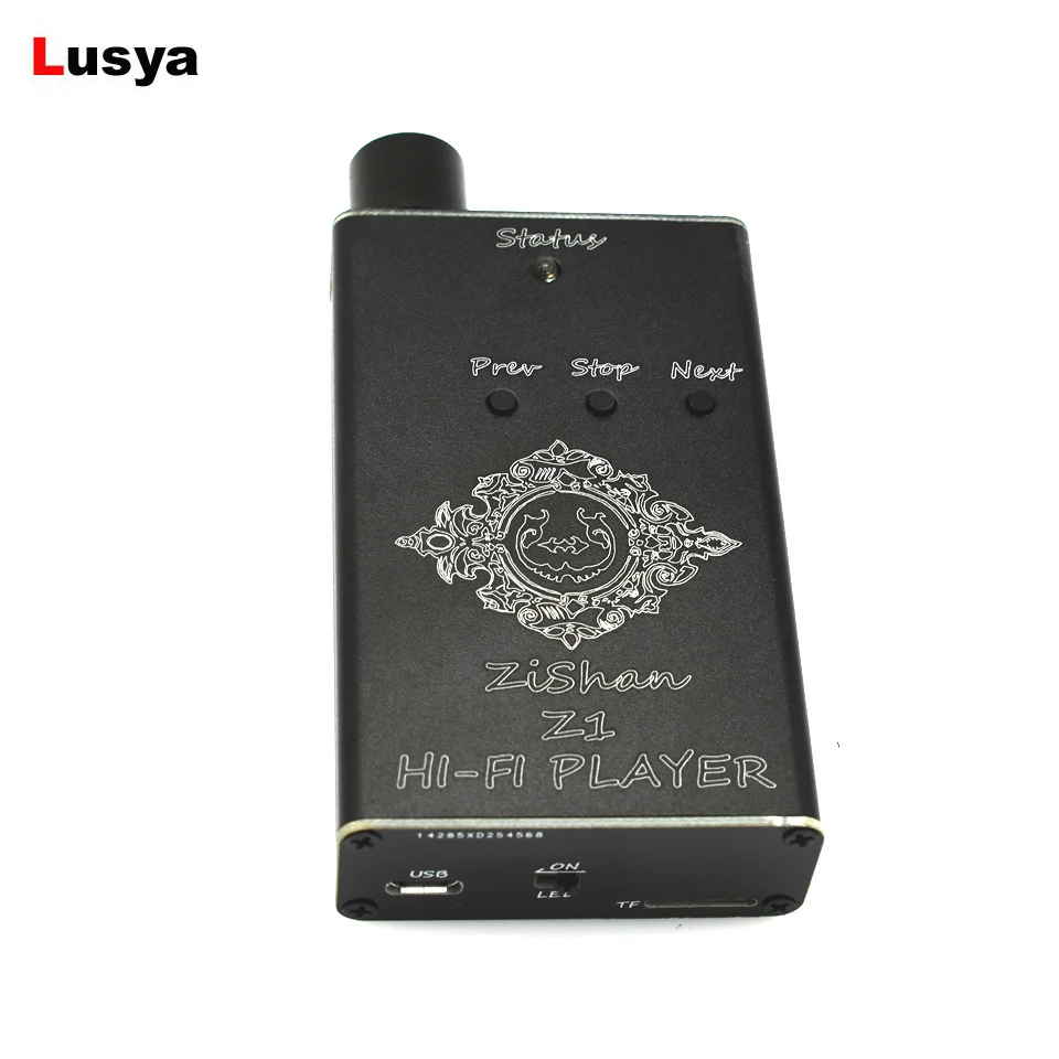 Zishan MP3 воспроизведения музыки Z1 DSD ЦАП цифровой аудио плеер ES9023 Hi Fi музыкальный