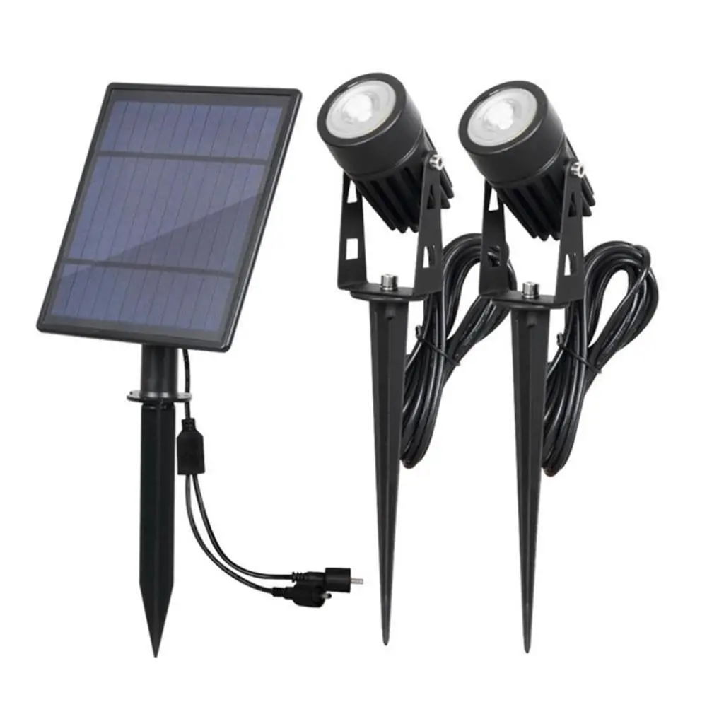 

Hot Solar Spotlight Waterproof IP65 Solar Power LED Landscape Solar Lawn Light for Outdoor Garden Courtyard Lawn Backyard lamps