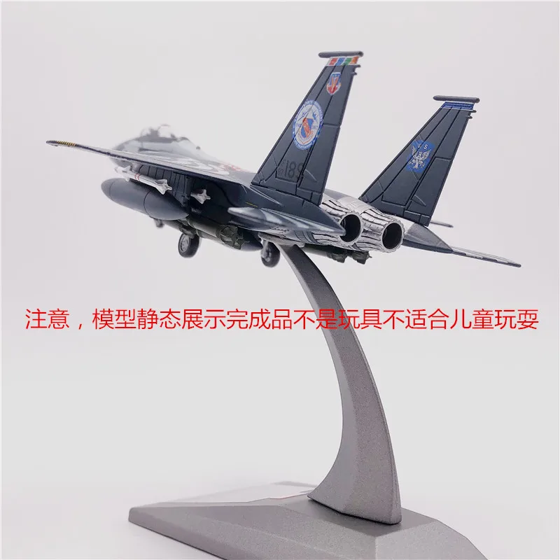 WLTK 1/100 масштаб военная модель игрушки F-15E Strike Eagle Mudhen Fighter литой металлический самолет модель игрушка для подарка, коллекция