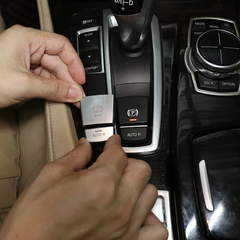 Для BMW 5 Series GT X3 X4 X5 X6 F10 F07 F25 F26 F15 F16 11-17 Автомобильная Центральная крышка ручного