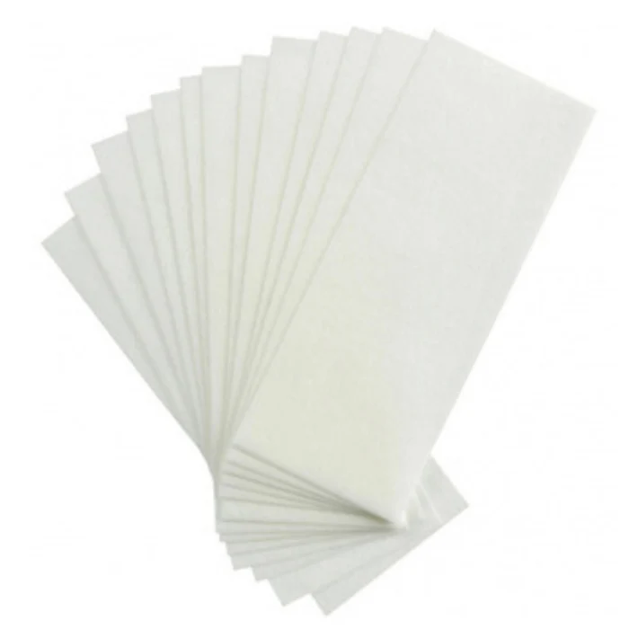 Hot Sale 100 Pcs/Set Depilatory Papers Nonwoven Cloth For Face Neck Arm Leg Body Hair Removal Wax Beauty Tools High Quality