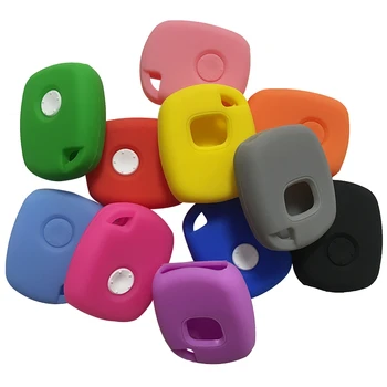 

Silica Gel Car Key Cover Case For Honda Civic 4d Fit Accord 2018 CRV City Remote Keychain For Car Holder Protector Shell Set