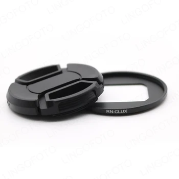 Adattatore per filtro Leica C-LUX RN-CLUX e copriobiettivo da 49 mm per Panasonic Lumix DMC ZS200 ZS220 TZ200 TZ220 TX2