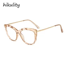 91029a Роскошные винтажные очки с прозрачными линзами для женщин, дизайнерские женские очки с алмазной оправой