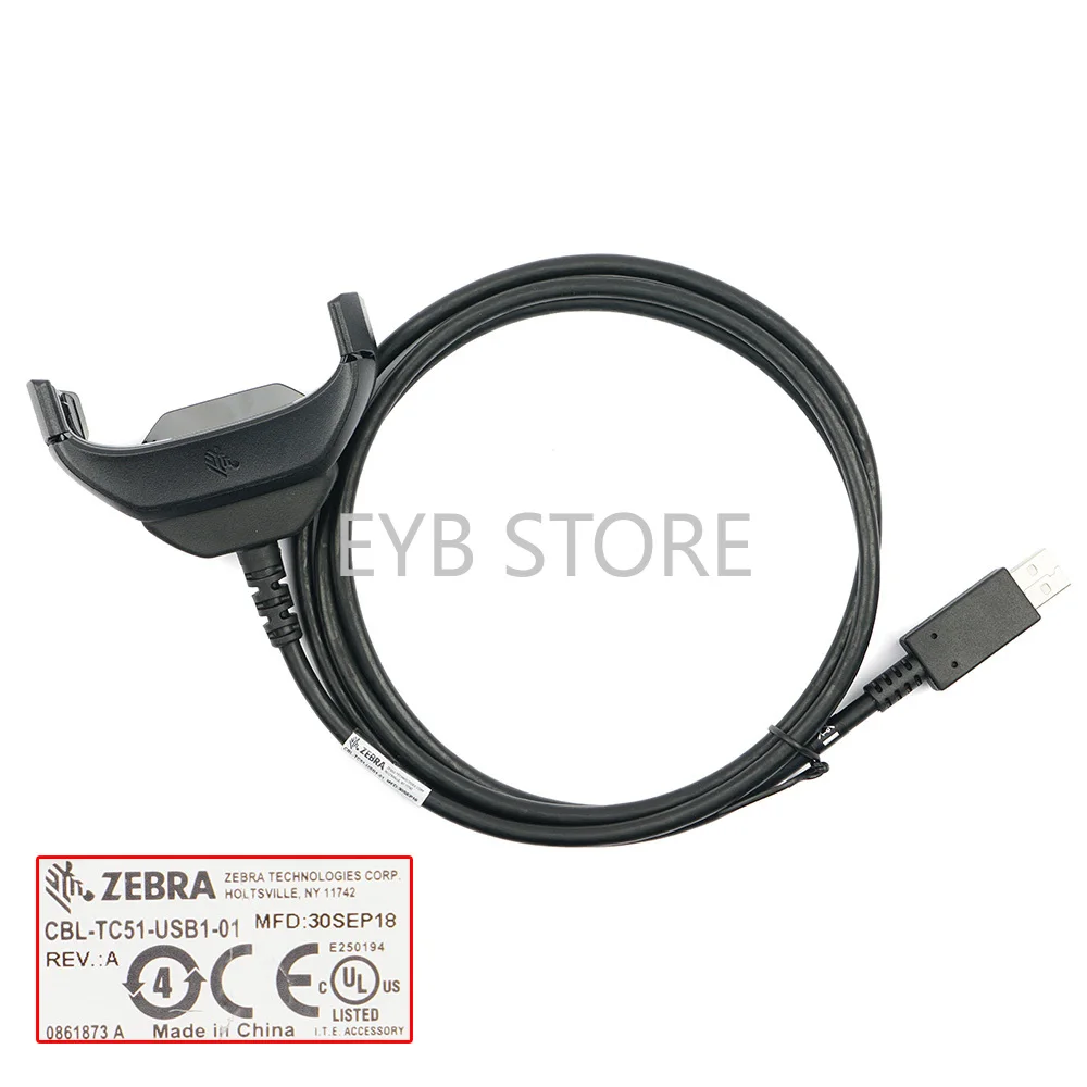 Cabo Usb Cbl-tc51-usb101 para Zebra Motorola Tc51 Tc510k Tc56 Tc57 Telefone Móvel Entrega Gratuita - Imagem 3