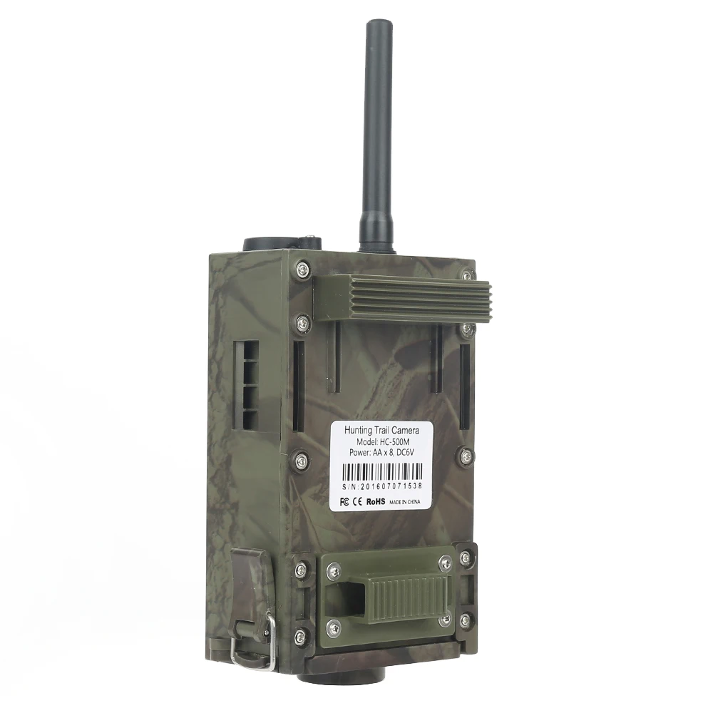 HC500M охотничья камера слежения 12MP CMOS GPRS GSM SMS инфракрасная HD камера дикой природы наружный ИК датчик Охота дикая шпионская камера - Цвет: 01