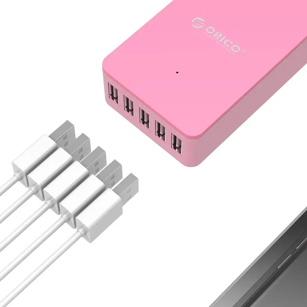 ORICO 5 Ʈ USB , ũž  ̼,  Ｚ ޴ º, 8A, 40W, 5V2.4A