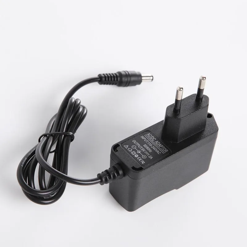 AC в DC 5V 1A 1000mA адаптер питания зарядное устройство ЕС вилка 100 V-240 V конвертер адаптер 5,5x2,1mm для светодиодной ленты CCTV камеры J17