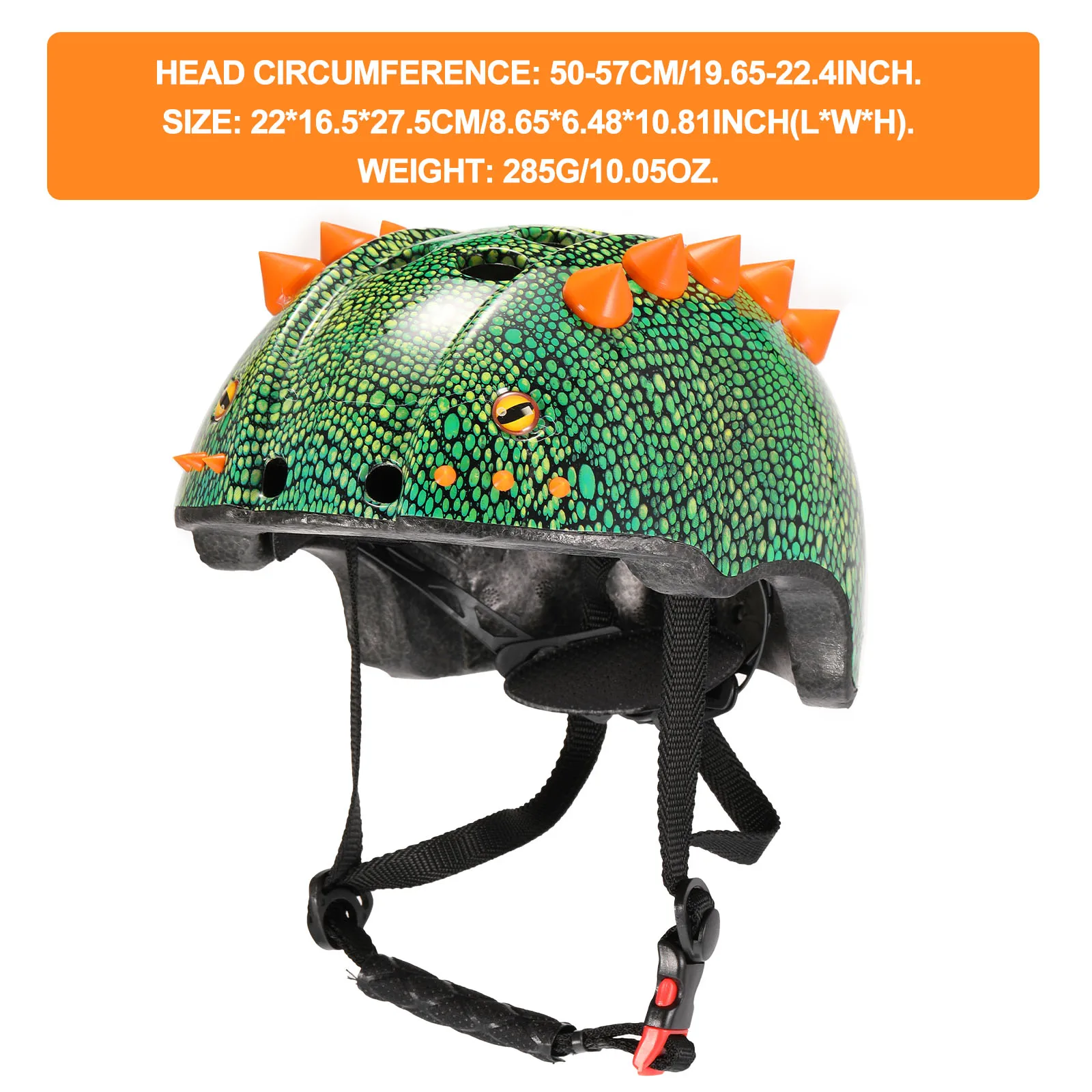 Casco per bambini dinosauro verde adorabile casco integrale staccabile per  bambini casco di sicurezza per sport per bambini per skateboard da ciclismo|Bicycle  Helmet| - AliExpress