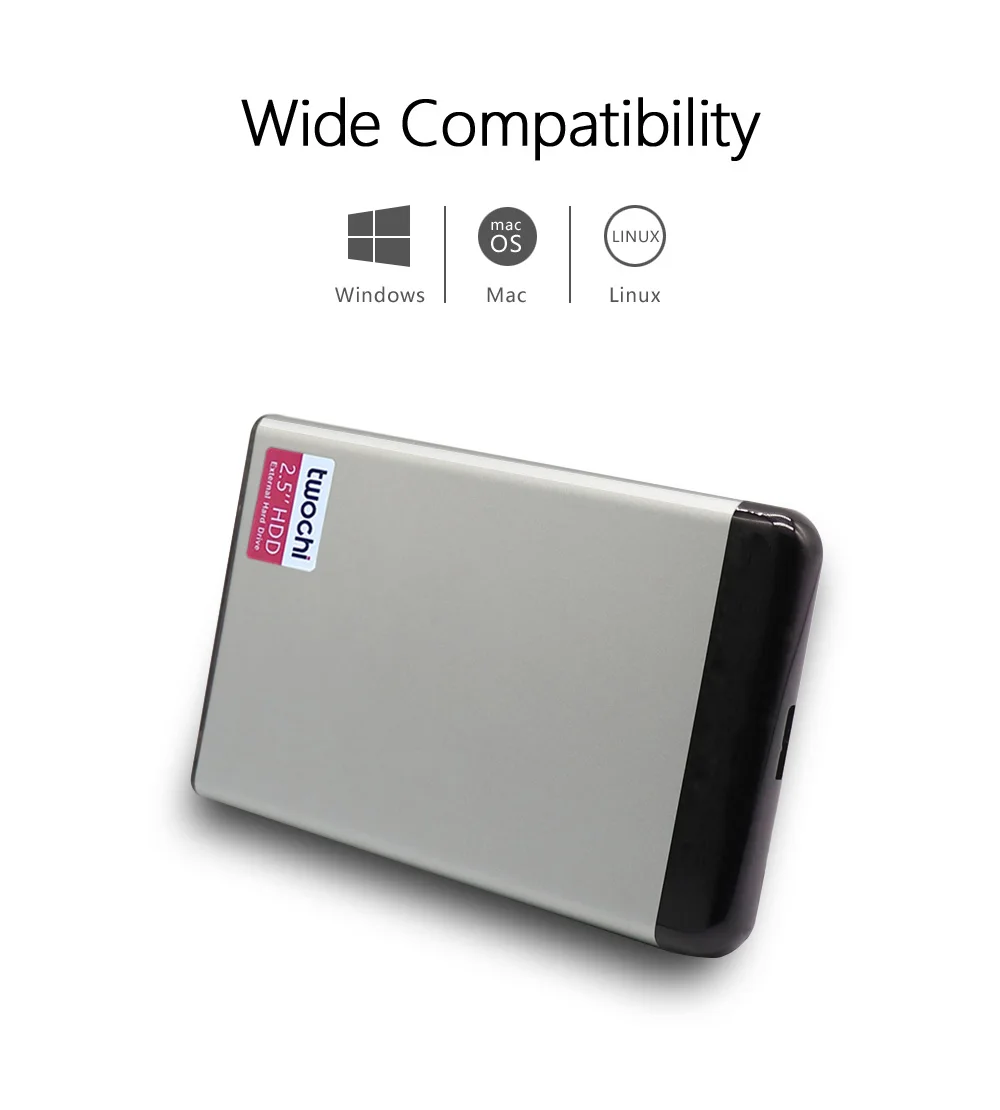 2.5 Inch External Hard Drive Storage 320G 500G Mini USB3.0 1TB 750G 160G 250G HDD Portable External HD Hard Disk USB Flash Drive best external hard drive for mac