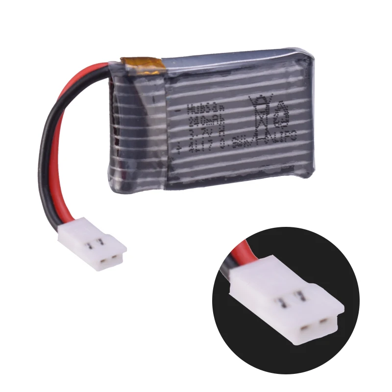 3,7 V 240mAh LiPo батарея для Hubsan H107P авиационная батарея четырехосный Дрон H107P запасные части Аксессуары