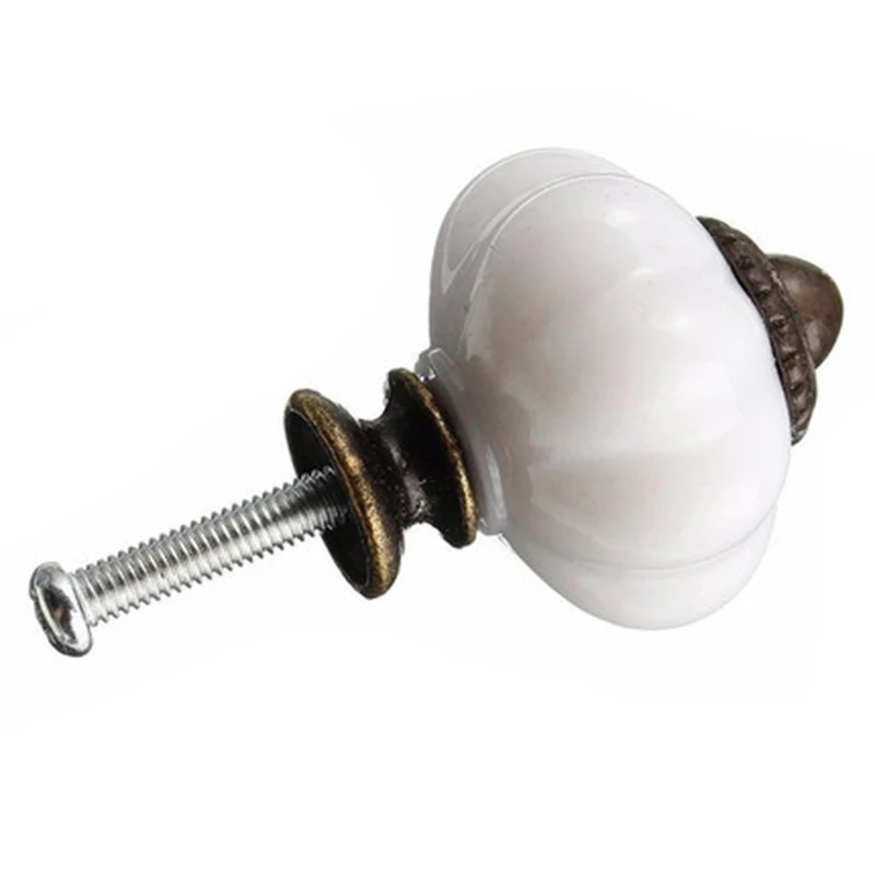 

6pcs Cabinet Knobs Fixing Screws Single Hole Easily Installation Bedside Drawer Wardrobe Hardware Pull Handles
