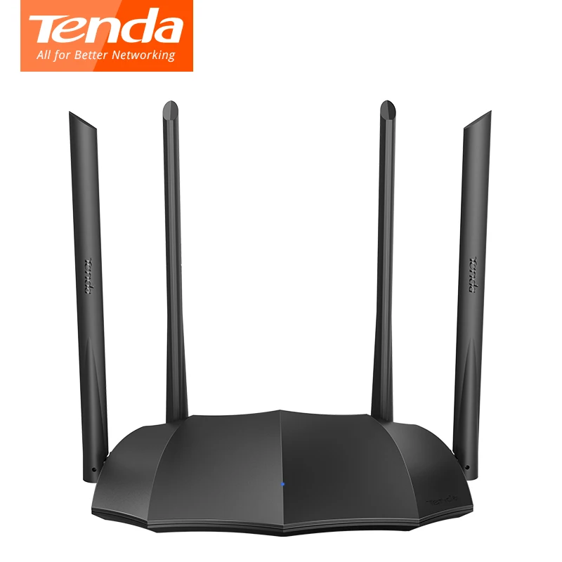 Gigabit Tenda AC8 1200 Мбит/с беспроводной Wifi маршрутизатор двухдиапазонный 2,4G/5G гигабитные порты Wifi ретранслятор 4*6 dbi Антенна 802.11AC AS AC11