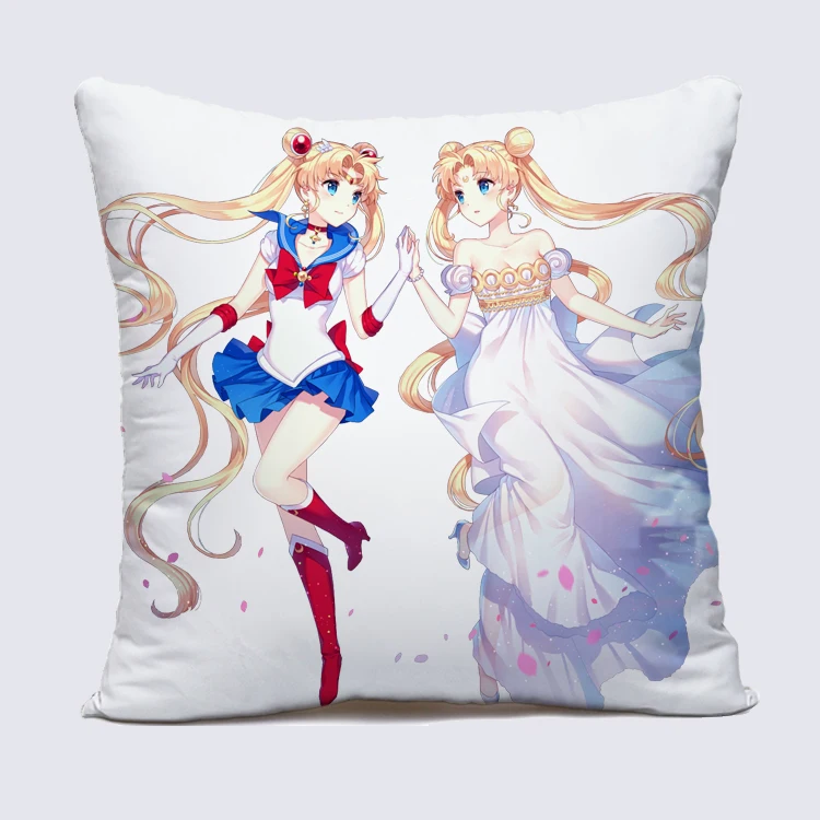 45 см Sailor Moon Двусторонняя Подушка с рисунком аниме Подушка домашний Косплей диван декор включает наволочку и внутренние подарки 1 шт - Цвет: 04