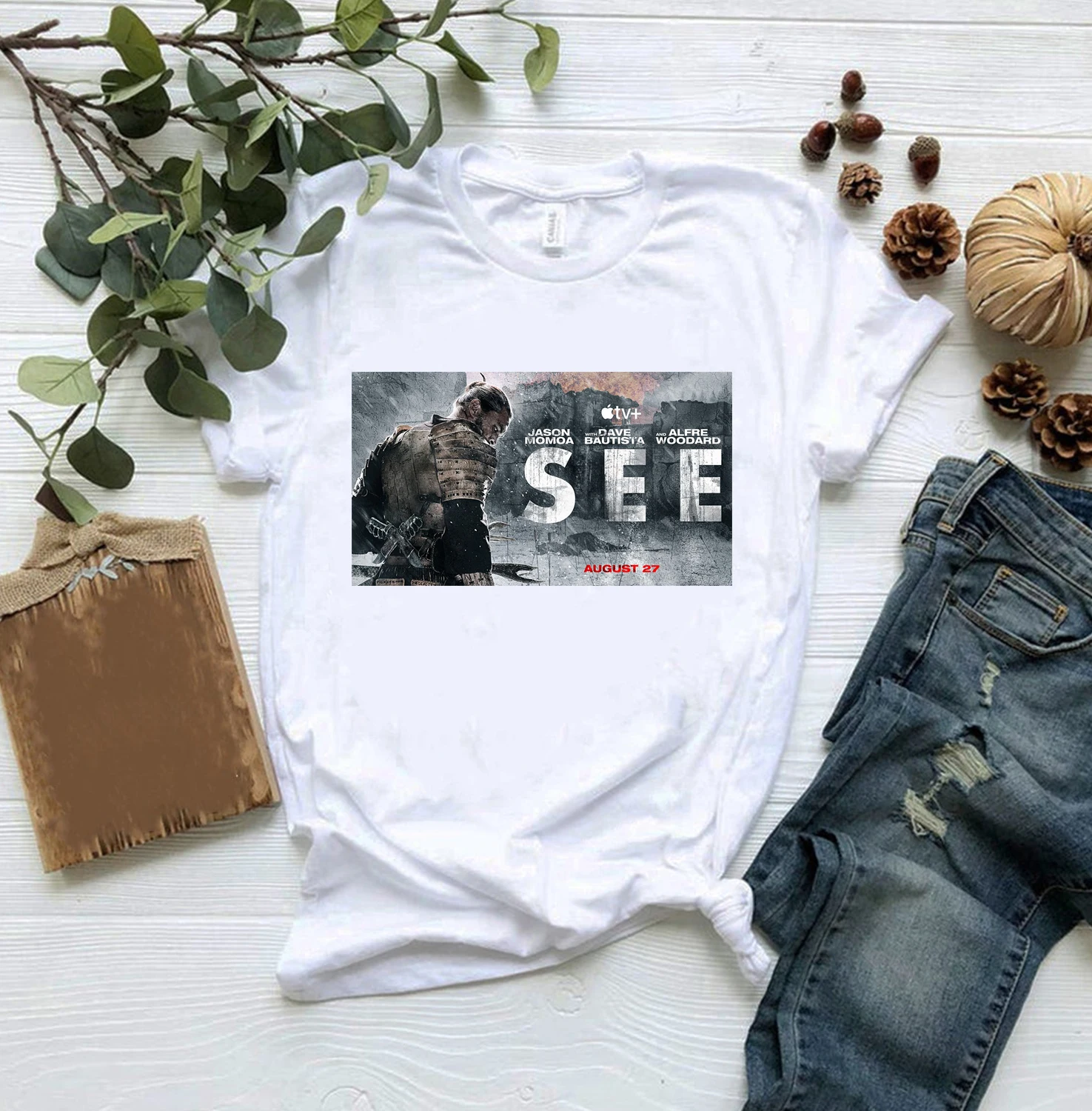 2022 See Tv Show T Shirt See Season 2 Shirt Women Clothes Female Clothing Baba Voss Tshirt  Harajuku Streetwear Tees Top
