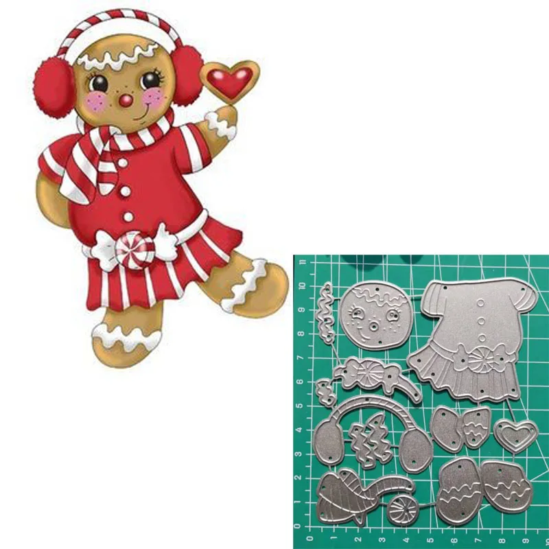 Металлические пресс-формы Gingerman для скрапбукинга новинка 2020 свадебная открытка