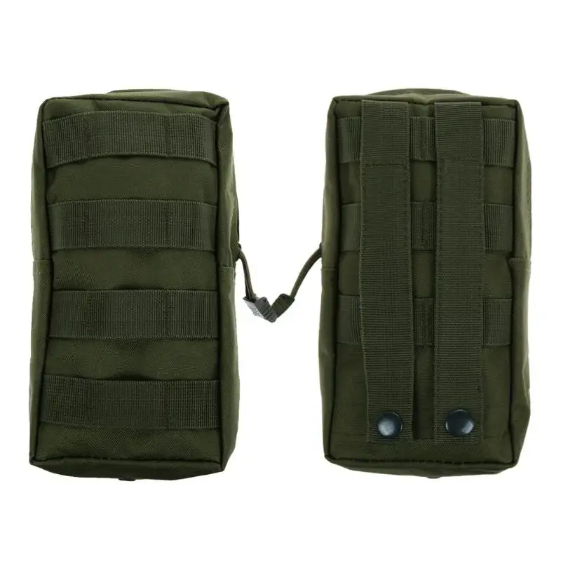 Тактическая Сумка Molle, сумка для повседневного использования, сумка для жилета, рюкзака, пояса для охоты на открытом воздухе, поясная сумка, военная сумка для страйкбола, аксессуары для игр - Цвет: Green Color