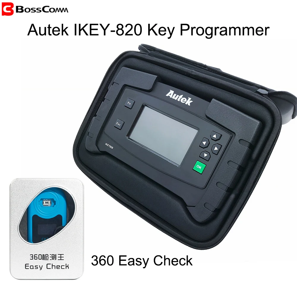 Autek IKEY820 Автомобильный ключ Porgrammer новейший Оригинал через OBD2 считывание Pin код