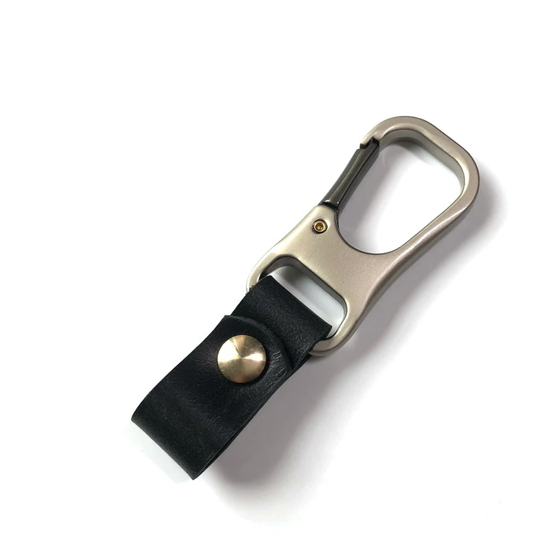 Умный кошелек для ключей из натуральной кожи, автомобильный брелок для ключей, EDC, Карманный держатель для ключей, органайзер для ключей, Фирменное Качество - Цвет: 0.78cm width-01
