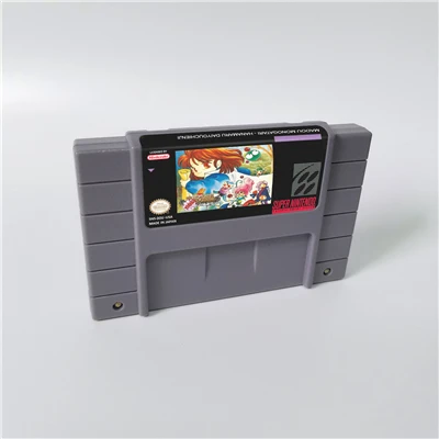 Madou Monogatari-Большой Детский сад Дети-RPG игровая Карта США версия Английский язык аккумуляторная батарея