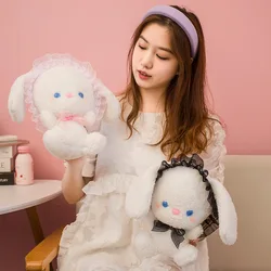 Bonito dos desenhos animados japonês lolita chá arroz coelho brinquedo de pelúcia boneca presente do feriado para a namorada crianças travesseiro