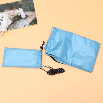 

3 Meter Triangle Tarps Outdoor Canopy Tent Practical Multifunctional Beach Mat Wild Camping Supplies with Rope and Storage Bag (