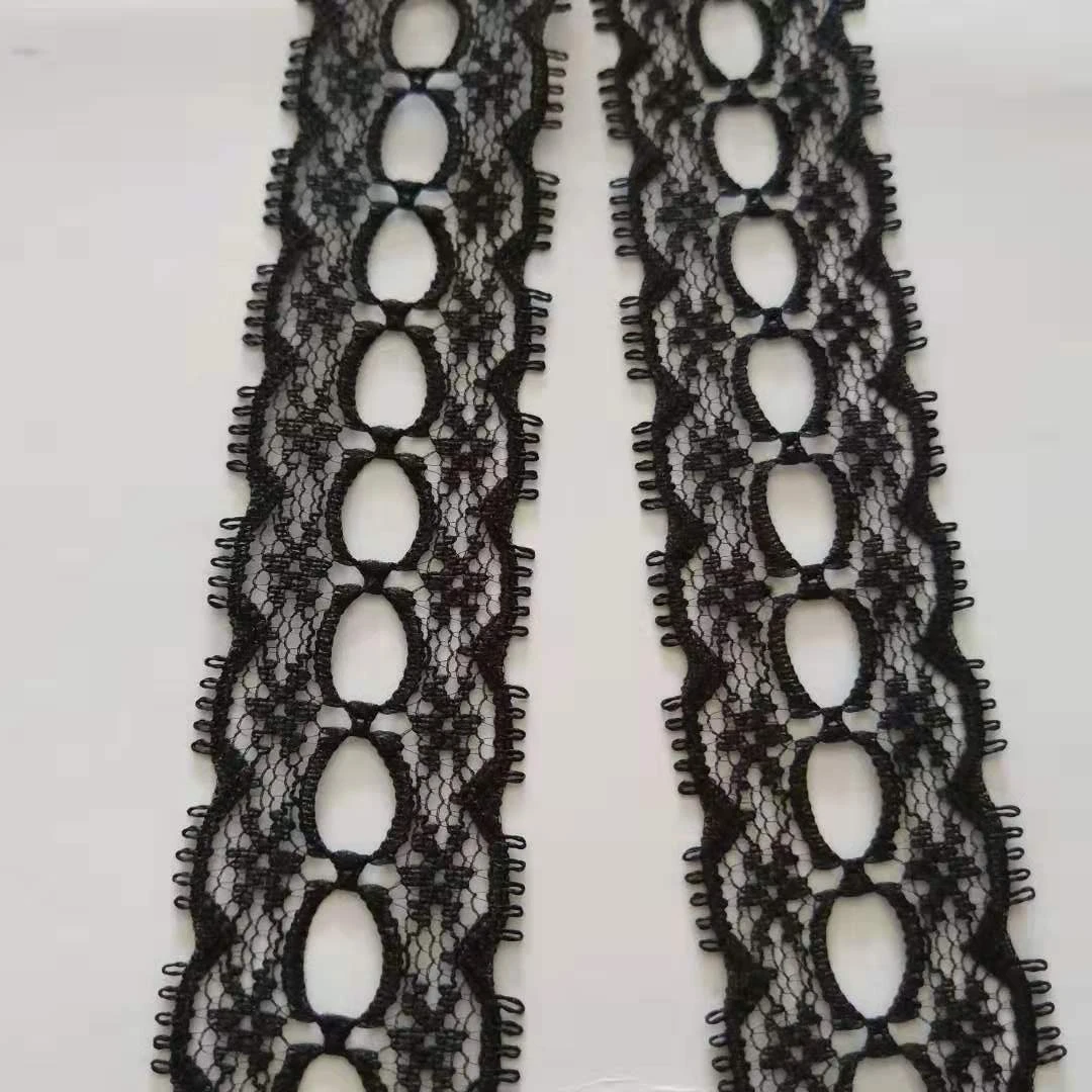 Ширина 25 мм Черная кружевная ткань стандартный упаковочный материал 1 ярд | Дом и