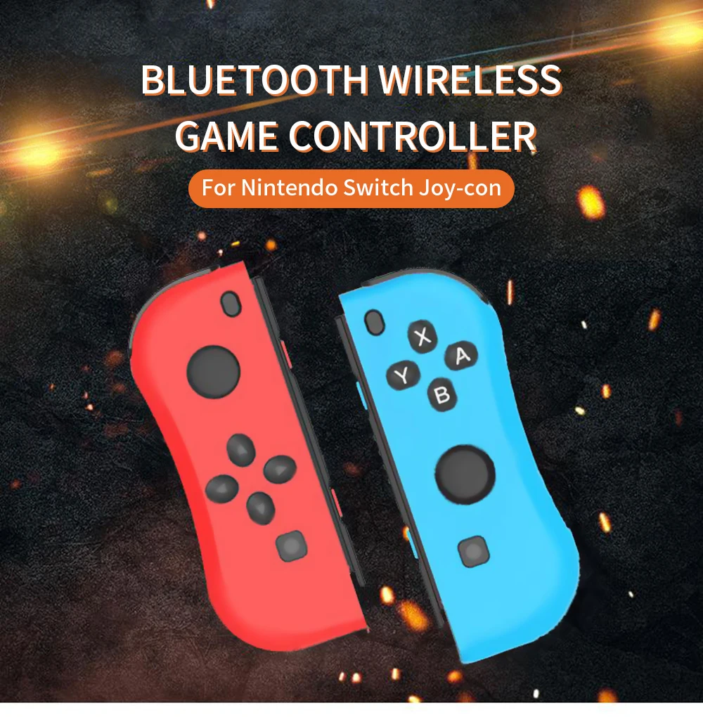 

Wireless Bluetooth Controller For NS Joy-Con(L/R) Gamepad Joystick With Vibration For Nintend Switch Console Gaming Accessories