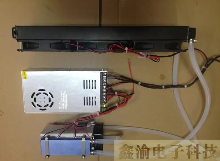 4 ядра пластины DIY полупроводниковый Холодильный агрегат кондиционер охлаждения теплоотвод