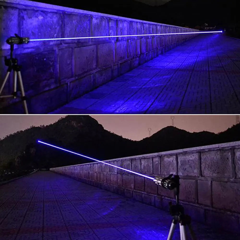 Billig Laser Pointer Laser Licht Laser Stift Tragbare Super Helle Leistungsstarke 200mW 7V Multicolor Fokussierbar Strahl Brennen Militär