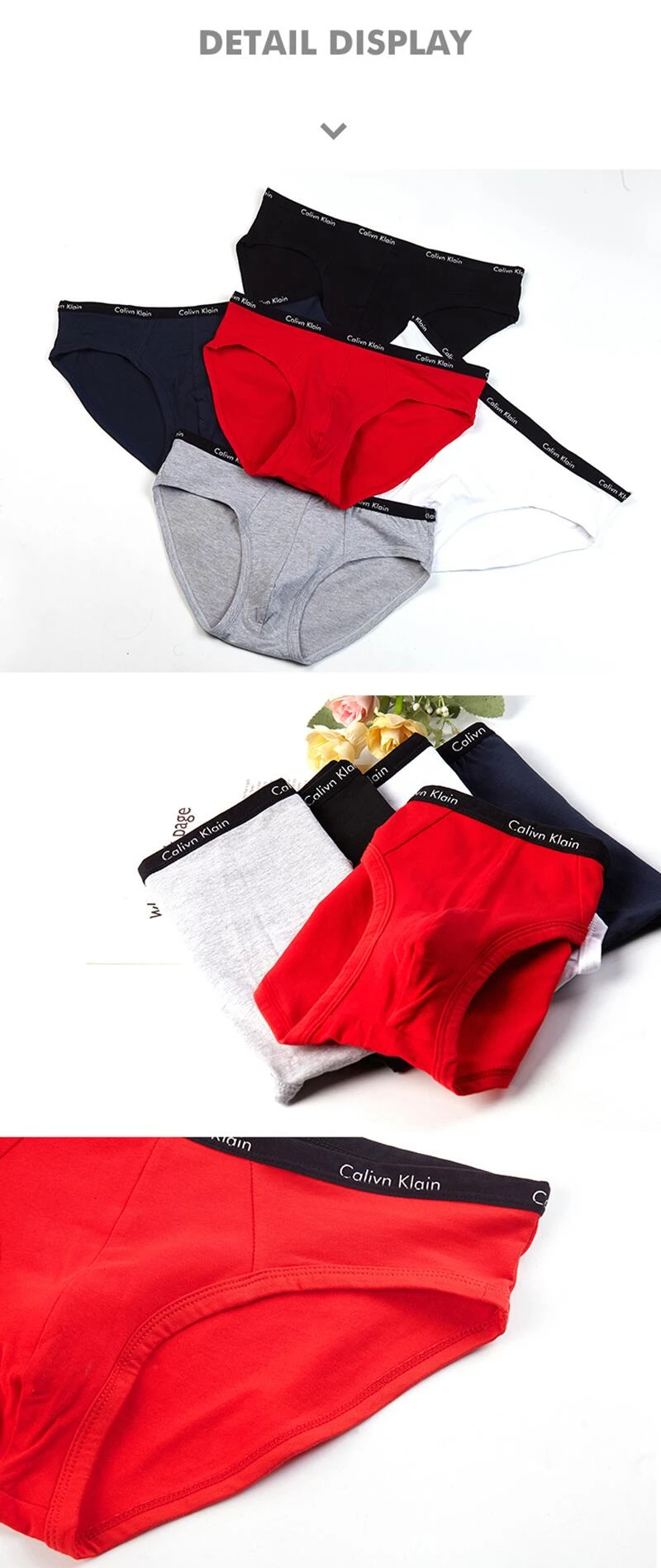 best briefs for men Calivn Klain Letter Printing Cotton Men's Boxer Underwear Soft Boxershorts Underpants 3D Pouch Shorts Male Panties Lingerie mens underwear briefs